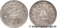NEPAL 1 Rupee (Roupie) VS 1992 Tribhuwan Bir Bikram NEPAL (1935) (30mm, 11,11g, 12h) -