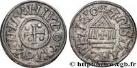 FRANKREICH Denier à la légende chrétienne LUDWIG DER FROMME Atelier indéterminé n.d. (20,5mm, 1,28g, 9h) -
