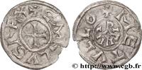 FRANKREICH Denier KARL DER KAHLE Melle s.m. (21,5mm, 1,35g, 12h) -