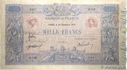 1000 Francs BLEU ET ROSE 1910 FRANKREICH FRANKREICH 1000 Francs BLEU ET ROSE 1910 fSS fSS