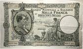 BELGIEN 1000 Francs - 200 Belgas BELGIEN 1000 Francs - 200 Belgas 1937 fVZ -