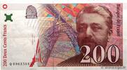 FRANKREICH 200 Francs EIFFEL Sans STRAP Fauté FRANKREICH 200 Francs EIFFEL Sans STRAP Fauté 1999 SS -