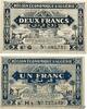 ALGERIEN 1 et 2 Franc Lot ALGERIEN 1 et 2 Franc Lot 1944 SS to VZ -
