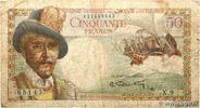 AFRIQUE ÉQUATORIALE FRANÇAISE 50 Francs Belain d'Esnambuc CCFOM AFRIQUE ÉQUATORIALE FRANÇAISE 50 Francs Belain d'Esnambuc CCFOM 1947 fS -