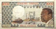 GABUN 1000 Francs type 1974 GABUN 1000 Francs type 1974 1974 S -