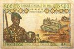 MALI 500 Francs MALI 500 Francs 1973 S -