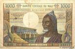 MALI 1000 Francs MALI 1000 Francs 1970 S -