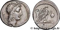 THE REPUBLIC (280 BC to 27 BC) Denier CASSIA Rome 55 AC. (19mm, 3,92g, 9h) -