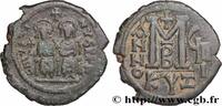 THE EMPIRE FROM ANASTASIUS TO MAURICE TIBERIUS (49 Follis JUSTINUS II und SOPHIE Cyzique 572-573 (31mm, 13,69g, 6h) -
