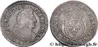 FRANKREICH Demi-écu aux palmes LOUIS XIV THE SUN KING Montpellier 1694 (35mm, 13,15g, 6h) -