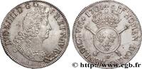 FRANKREICH Écu aux insignes LOUIS XIV THE SUN KING Rouen 1701 (42,5mm, 27,18g, 6h) -