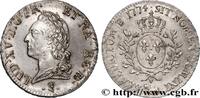 FRANKREICH Écu aux branches d’olivier, buste lauré LOUIS XV THE WELL-BELOVED Pau 1774 (41,5mm, 29,27g, 6h) -