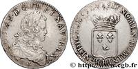 FRANKREICH Écu de France LOUIS XV THE WELL-BELOVED Rouen 1720 (38,5mm, 24,46g, 6h) -