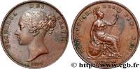 VEREINIGTEN KÖNIGREICH 1 Penny Victoria “tête jeune” VEREINIGTEN KÖNIGREICH 1854 (34mm, 18,23g, 12h) -