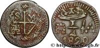 KOLUMBIEN 1/4 Real Santa Marta KOLUMBIEN Santa Marta 1820 (2,69mm, 1,68g, 6h) -