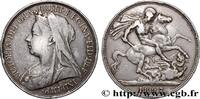 VEREINIGTEN KÖNIGREICH 1 Crown Victoria “old Head” VEREINIGTEN KÖNIGREICH 1897 (38mm, 28,04g, 12h) -