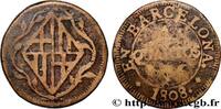 SPANIEN - BARCELONA 4 Quartos SPANIEN - BARCELONA 1808 (28mm, 10,51g, 6h) -