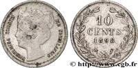 NIEDERLANDE 10 Cents Reine Wilhelmine NIEDERLANDE Utrecht 1898 (15mm, 1,40g, h) -