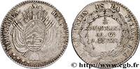BOLIVIEN 1/10 Boliviano emblème BOLIVIEN Potosi 1865 (18mm, 2,49g, 12h) -
