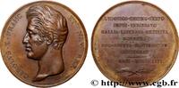 Médaille, Monument à la mémoire de Louis XVI 1826 FRANKREICH CHARLES X  1826 (50,5mm, 43,66g, 12h) VZ/fVZ