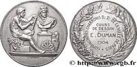FRANKREICH Médaille de récompense, cours de dessin ENSEIGNEMENT 1904 (41mm, 38,30g, 12h) -