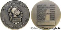 FRANKREICH Médaille, 5e Régiment d’Infanterie ARMEES n.d. (67mm, 96,79g, 12h) -