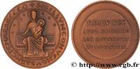 FRANKREICH Médaille, Sceau de l'abbaye de Notre Dame du Bec H SCEAUX n.d. (45,5mm, 39,80g, 12h) -