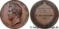 FRANKREICH Médaille, Collège royal de Henri IV ENSEIGNEMENT 1845 (51mm, 72,31g, 12h) -