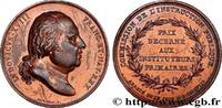 FRANKREICH Médaille, Commission de l’instruction publique ENSEIGNEMENT 1818 (49,5mm, 63,01g, 12h) -