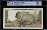 FRANKREICH 10000 Francs GÉNIE FRANÇAIS FRANKREICH 10000 Francs GÉNIE FRANÇAIS 1953 fST -