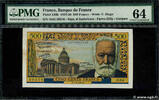 FRANKREICH 500 Francs VICTOR HUGO FRANKREICH 500 Francs VICTOR HUGO 1957 fST+ -