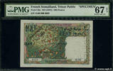 DSCHIBUTI 100 Francs Spécimen DSCHIBUTI 100 Francs Spécimen 1952 ST -