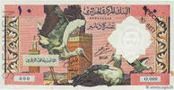 ALGERIEN 10 Dinars Spécimen ALGERIEN 10 Dinars Spécimen 1964 VZ+ -