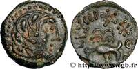 FRANKREICH Bronze YLLYCCI à l’oiseau, classe IV GALLIEN - SENONES (Region die Sens) c. 80-50 AC. (16mm, 3,11g, 12h) -