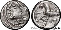 FRANKREICH Denier KALETEDOY, au delta renversé GALLIEN - BELGICA - LINGONES (Region die Langres) c. 80-50 AC. (13mm, 1,99g, 12h) -
