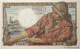 FRANKREICH 20 Francs PÊCHEUR FRANKREICH 20 Francs PÊCHEUR 1944 ST -