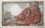 FRANKREICH 20 Francs PÊCHEUR FRANKREICH 20 Francs PÊCHEUR 1945 fST+ -