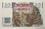 FRANKREICH 50 Francs LE VERRIER FRANKREICH 50 Francs LE VERRIER 1949 fST -