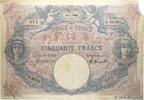 FRANKREICH 50 Francs BLEU ET ROSE FRANKREICH 50 Francs BLEU ET ROSE 1921 fS -