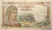 FRANKREICH 50 Francs CÉRÈS FRANKREICH 50 Francs CÉRÈS 1936 S -