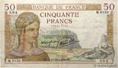 FRANKREICH 50 Francs CÉRÈS modifié FRANKREICH 50 Francs CÉRÈS modifié 1938 SS -