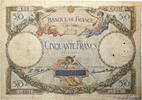 FRANKREICH 50 Francs LUC OLIVIER MERSON FRANKREICH 50 Francs LUC OLIVIER MERSON 1928 SGE -