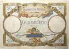 50 Francs LUC OLIVIER MERSON type modifié 1934 FRANKREICH FRANKREICH 50 Francs LUC OLIVIER MERSON type modifié 1934 S S