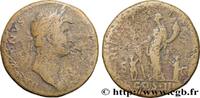 THE ANTONINES (96 AD to 192 AD) Sesterce HADRIANUS Rome 128 (31mm, 21,87g, 7h) -