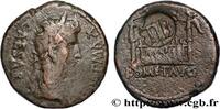 THE JULIO-CLAUDIANS (27 BC to 69 AD) As à l'autel de Lyon LVGDVNVM - LYON - AVGVSTVS Lyon c. 7-3 AC. (24mm, 11,09g, 7h) -