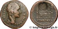 THE JULIO-CLAUDIANS (27 BC to 69 AD) As à l'autel de Lyon LVGDVNVM - LYON - AVGVSTVS Lyon c. 7-3 AC. (29mm, 10,75g, 1h) -
