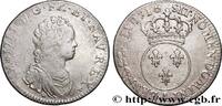 FRANKREICH Quart d’écu à l’écu rond couronné LOUIS XV THE WELL-BELOVED Paris 1716 (28mm, 7,57g, 6h) -