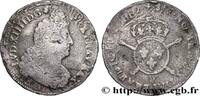 FRANKREICH Demi-écu aux insignes LOUIS XIV THE SUN KING Aix-en-Provence 1702 (34,5mm, 12,49g, 6h) -