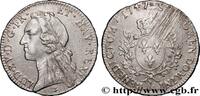 Écu aux branches d’olivier, tête ceinte d’un bande 1747 FRANKREICH LOUIS XV  THE WELL-BELOVED  Montpellier 1747 (40,5mm, 29,23g, 6h) fSS