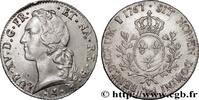 FRANKREICH Écu aux branches d’olivier, tête ceinte d’un bande LOUIS XV THE WELL-BELOVED Pau 1767 (41,5mm, 29,35g, 6h) -